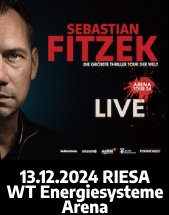 Sebastian Fitzek - DIE GRÖSSTE THRILLER TOUR DER WELT am 13.12.2024 in Riesa, Sachsenarena