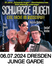 SCHWARZE AUGEN // 06.07.2024 // Dresden // Junge Garde