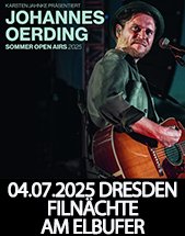 JOHANNES OERDING am 04.07.2025 in Dresden, Filmnächte am Elbufer