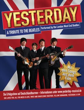 YESTERDAY - A TRIBUTE TO THE BEATLES: performed by the London West End Beatles