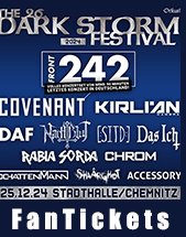 26. DARK STORM FESTIVAL 2024 am 25.12.2024 in Chemnitz, Stadthalle Chemnitz