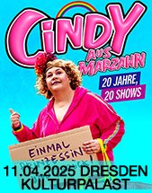 CINDY AUS MARZAHN am 11.04.2025 in Dresden, Konzertsaal im Kulturpalast Dresden