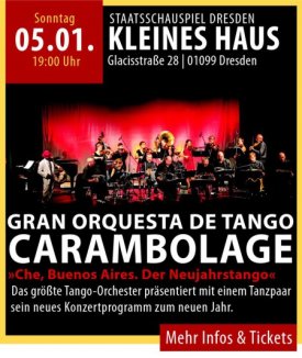 Musik zwischen den Welten: GRAN ORQUESTA DE TANGO CARAMBOLAGE