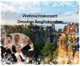 BERGFINKEN: Weihnachtskonzert