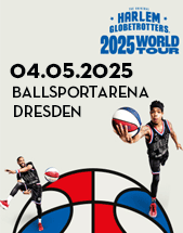 THE HARLEM GLOBETROTTERS am 04.05.2025 in Dresden, BallsportArena Dresden