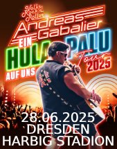 ANDREAS GABALIER am 28.06.2025 in Dresden, Rudolf-Harbig-Stadion