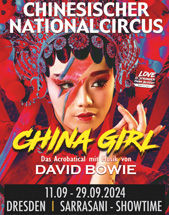 CHINA GIRLA - Das Acrobatical mit Musik von David Bowie